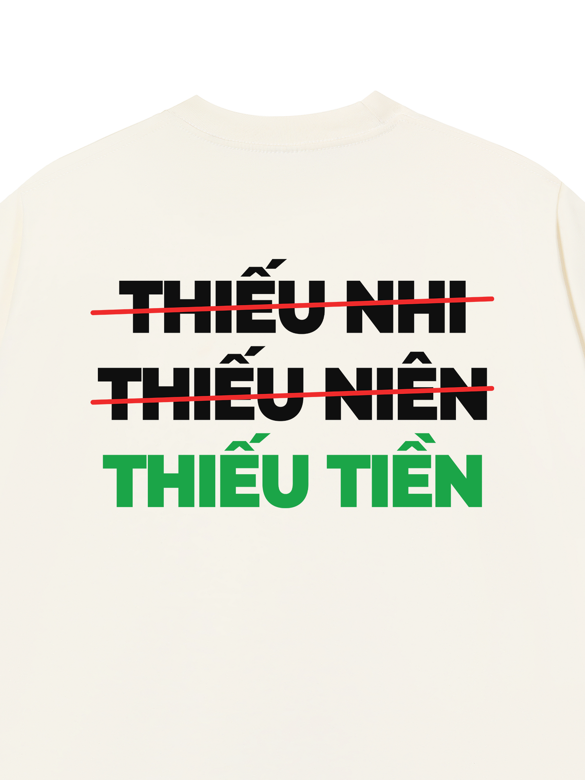 Áo Thun Relaxed Fit Thiếu Tiền