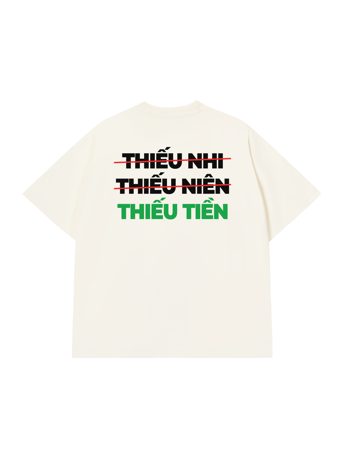Áo Thun Relaxed Fit Thiếu Tiền