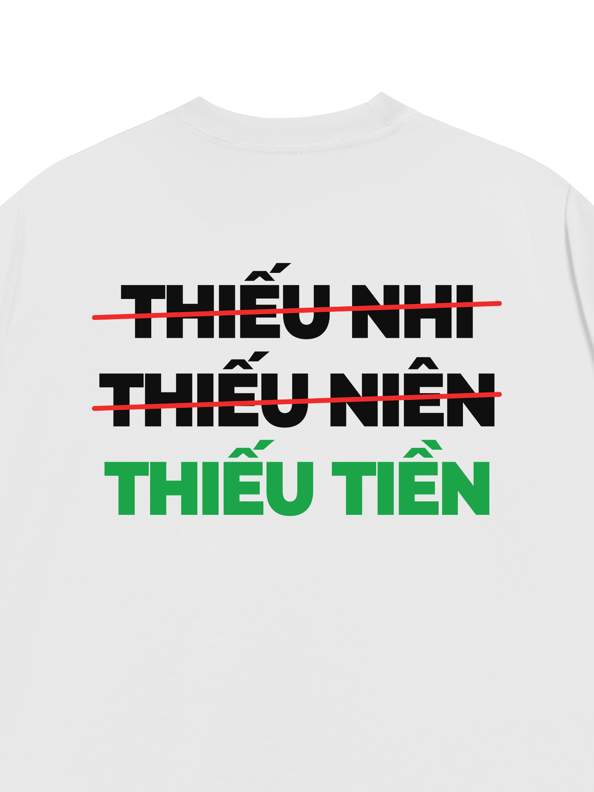 Áo Thun Relaxed Fit Thiếu Tiền