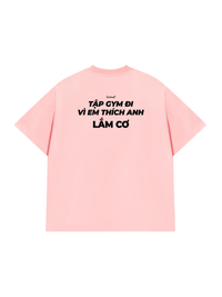 Áo Thun Relaxed Fit Thích Anh Lắm Cơ