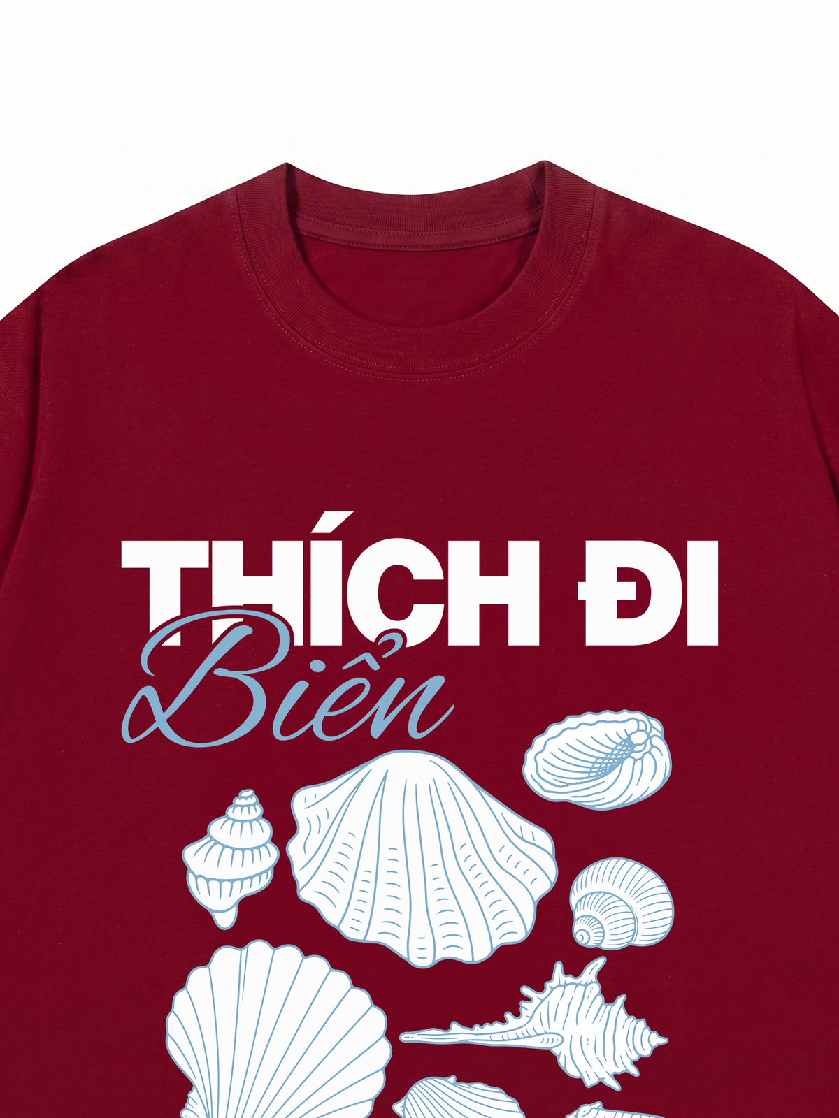 Áo Thun Relaxed Fit Thích Đi Biển