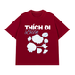 Áo Thun Relaxed Fit Thích Đi Biển