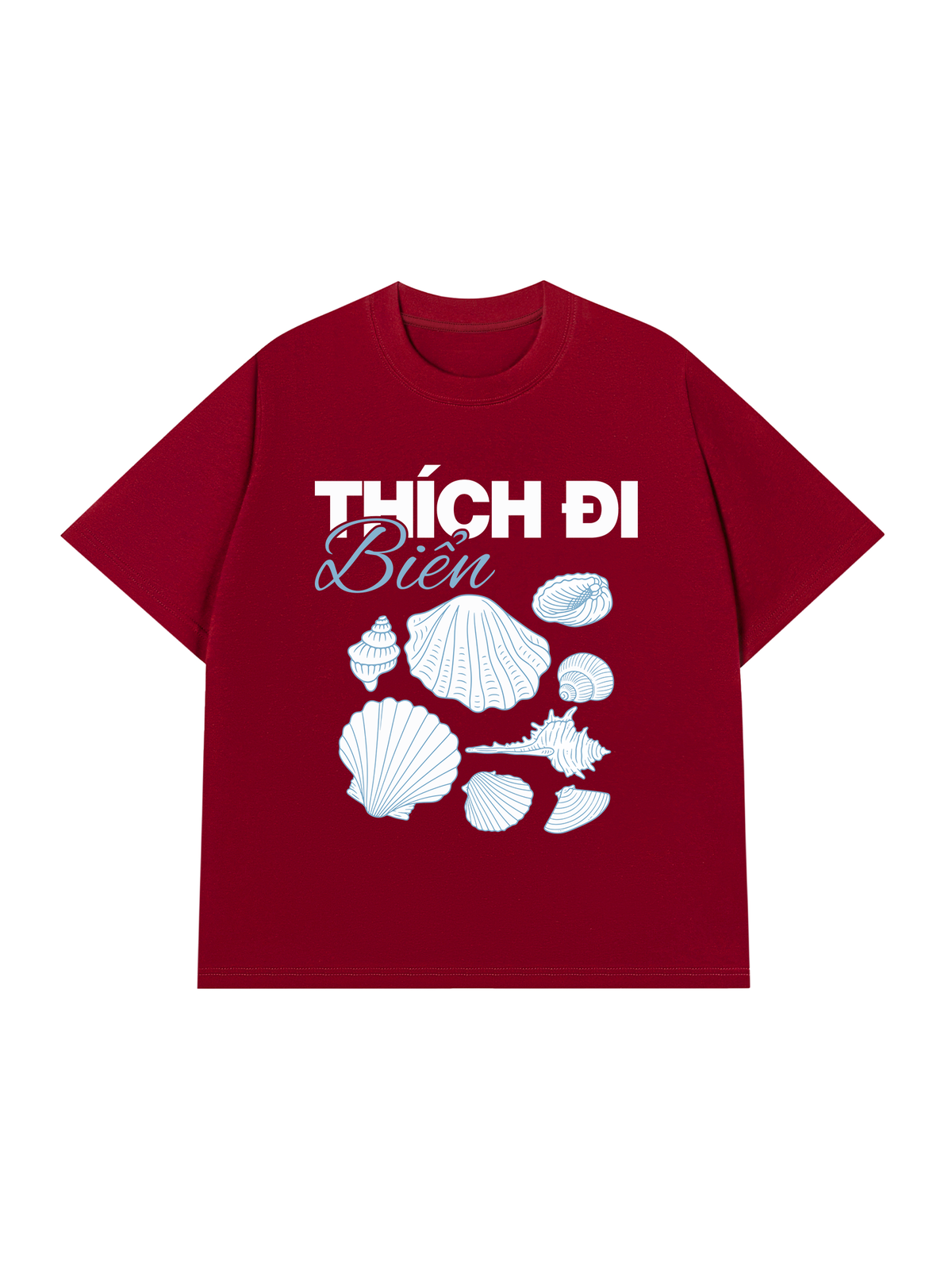 Áo Thun Relaxed Fit Thích Đi Biển