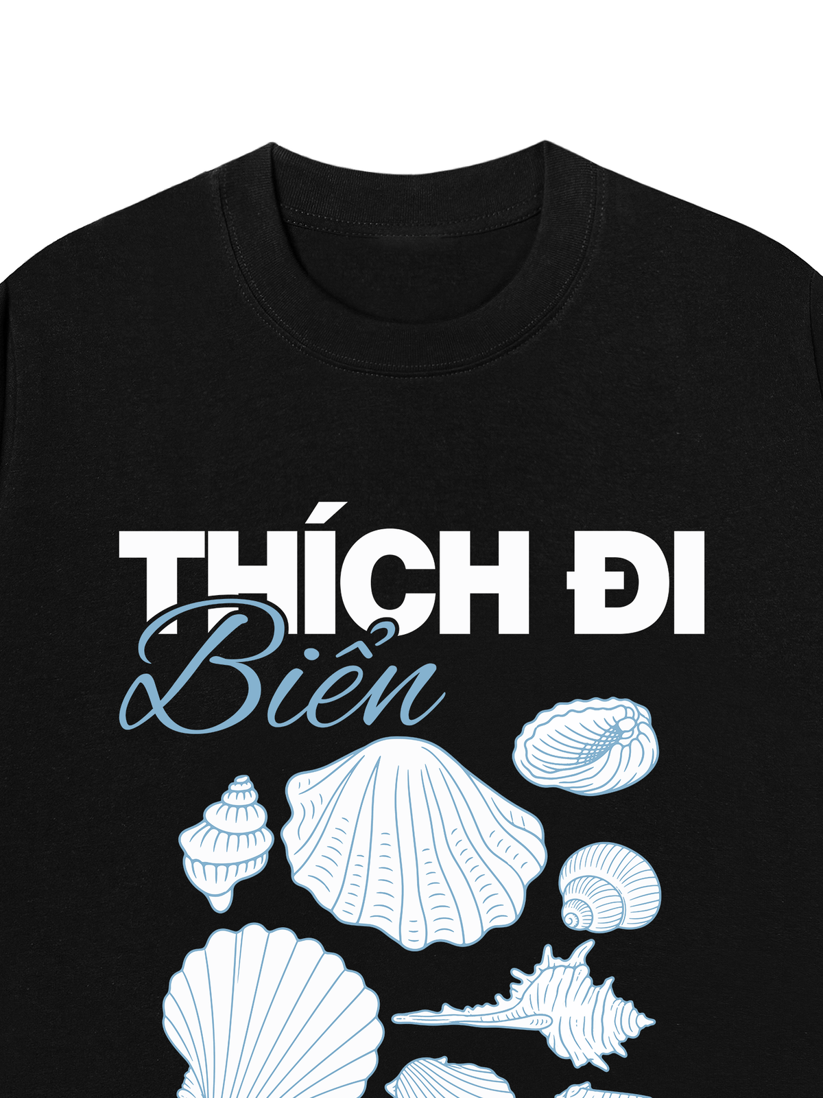 Áo Thun Relaxed Fit Thích Đi Biển