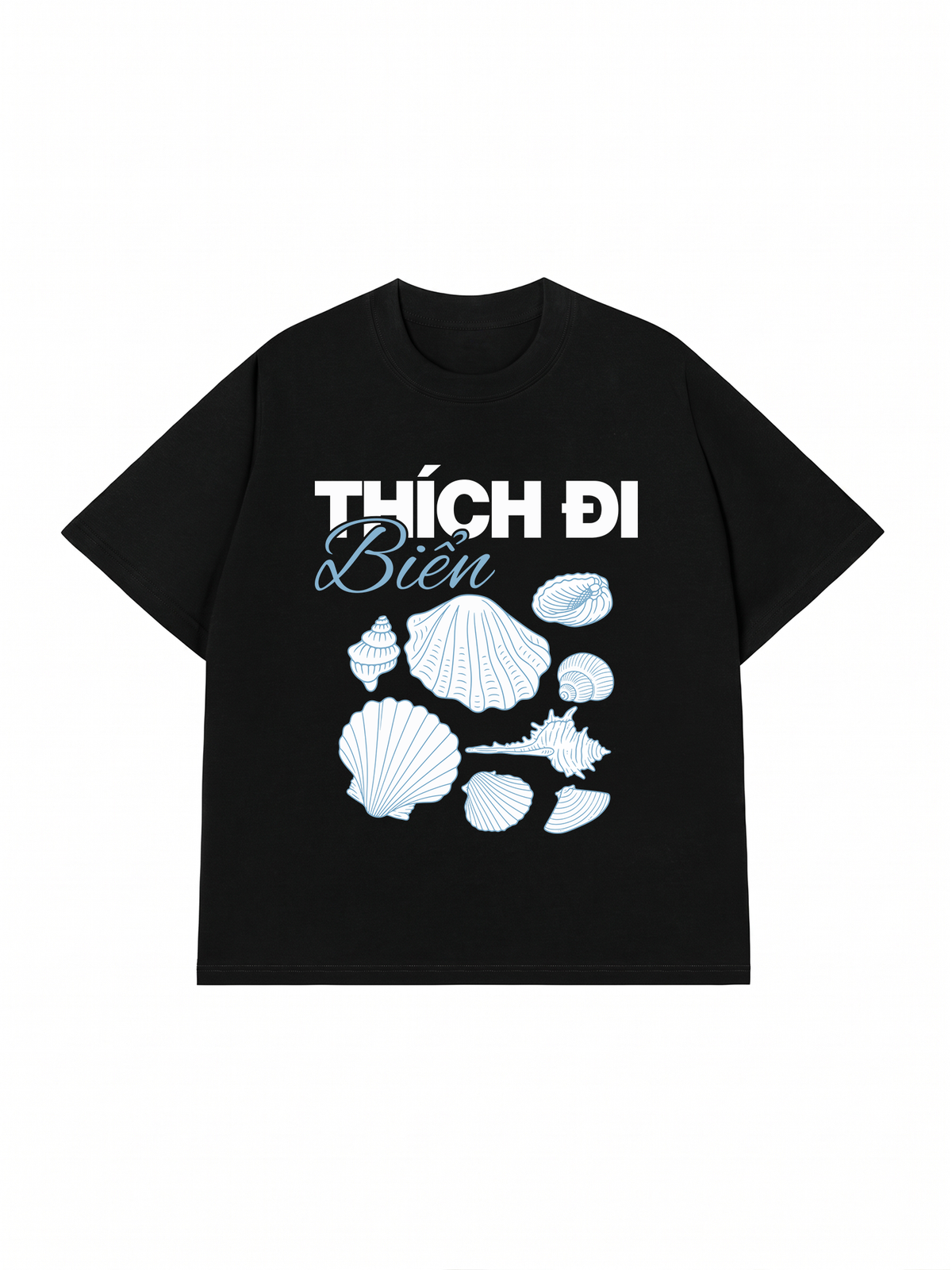 Áo Thun Relaxed Fit Thích Đi Biển