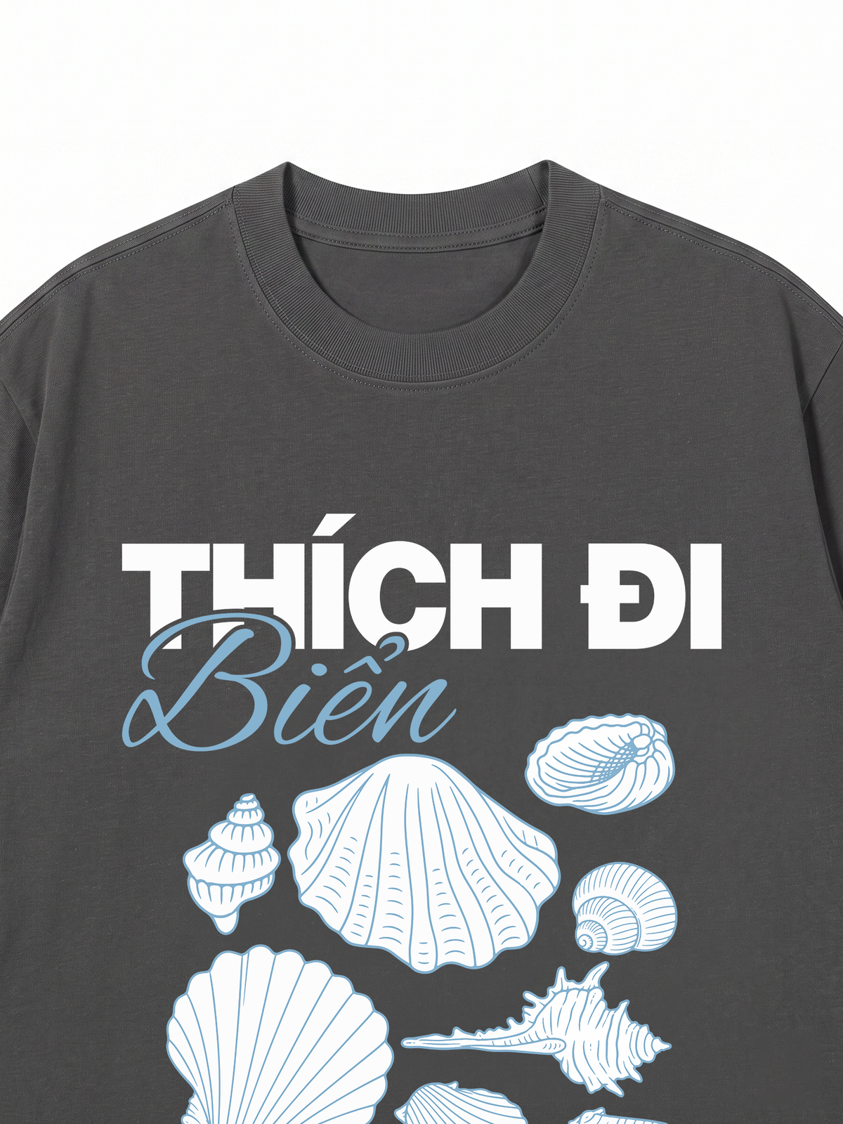 Áo Thun Relaxed Fit Thích Đi Biển