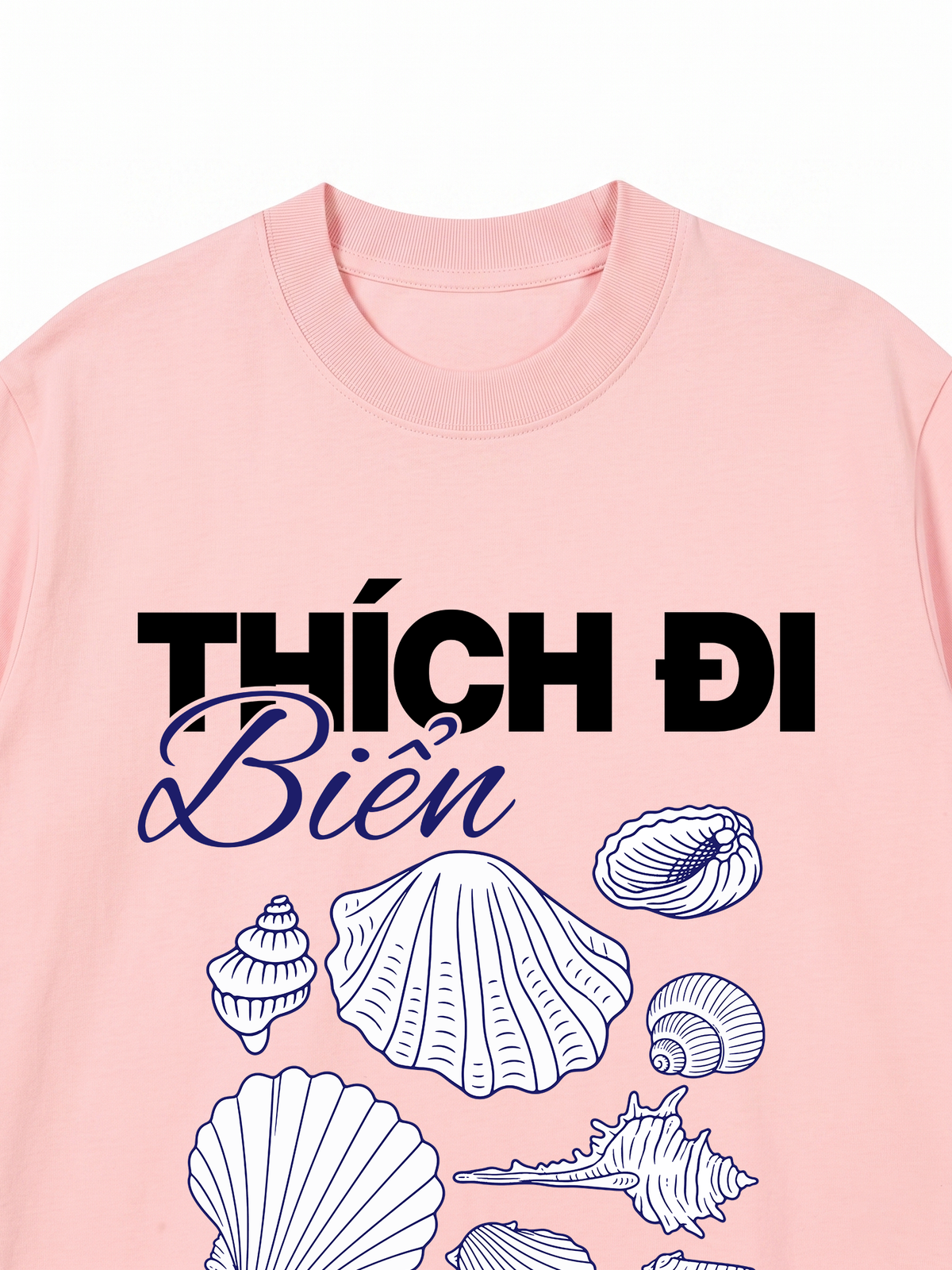 Áo Thun Relaxed Fit Thích Đi Biển