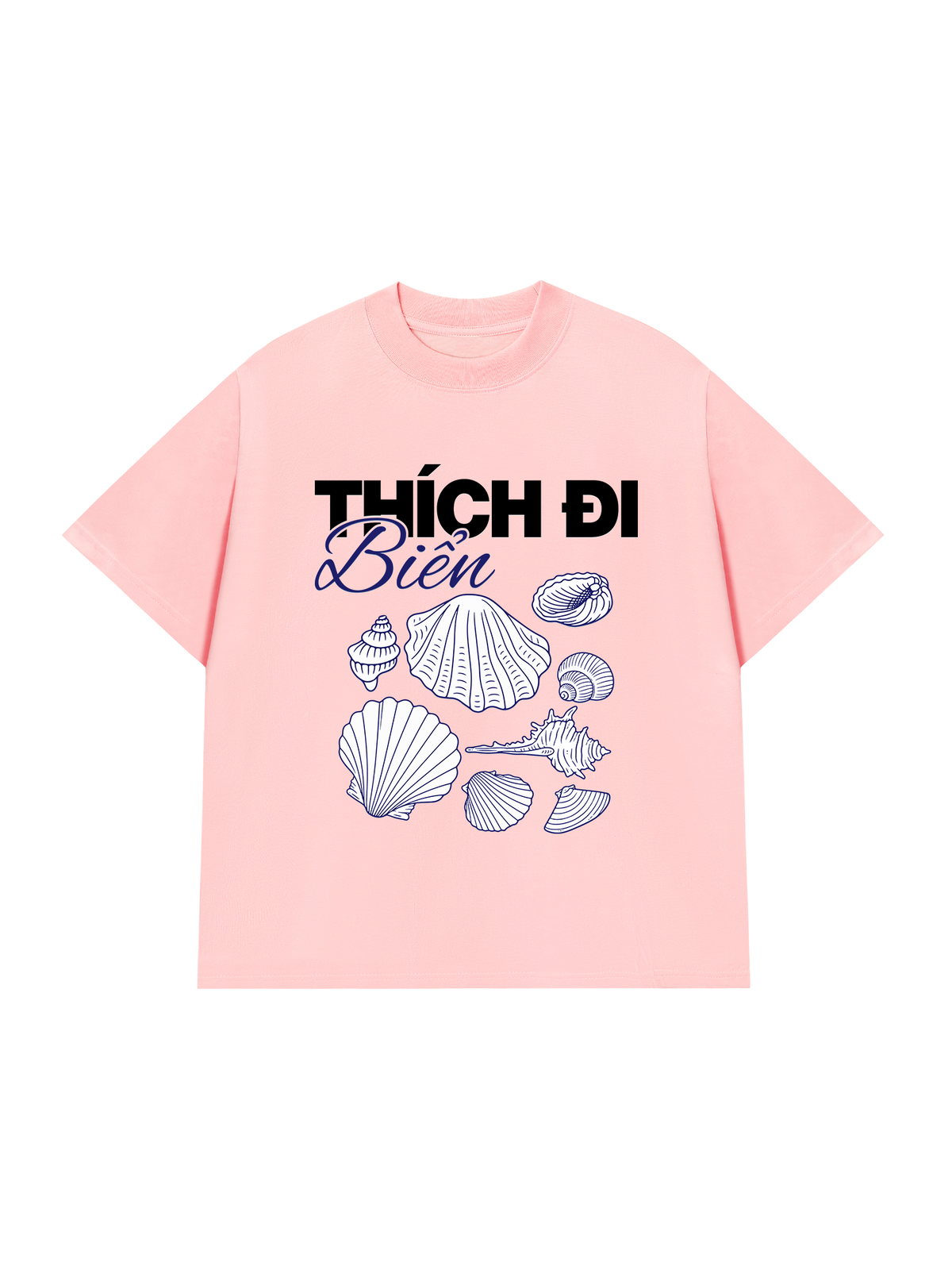 Áo Thun Relaxed Fit Thích Đi Biển