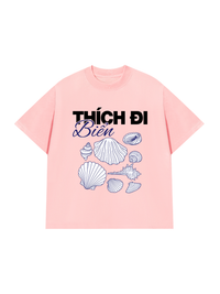 Áo Thun Relaxed Fit Thích Đi Biển