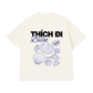 Áo Thun Relaxed Fit Thích Đi Biển