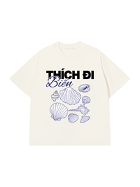Áo Thun Relaxed Fit Thích Đi Biển