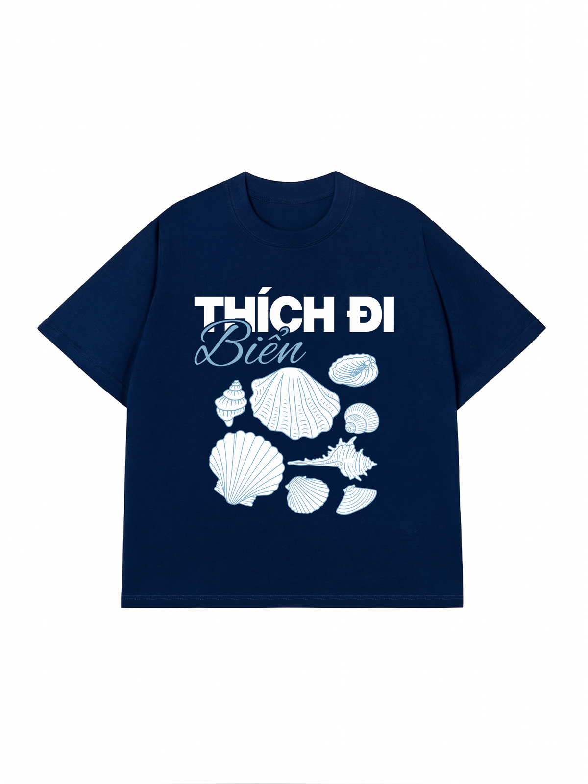 Áo Thun Relaxed Fit Thích Đi Biển