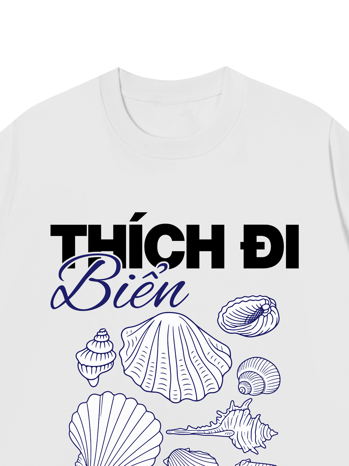 Áo Thun Relaxed Fit Thích Đi Biển