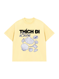 Áo Thun Relaxed Fit Thích Đi Biển