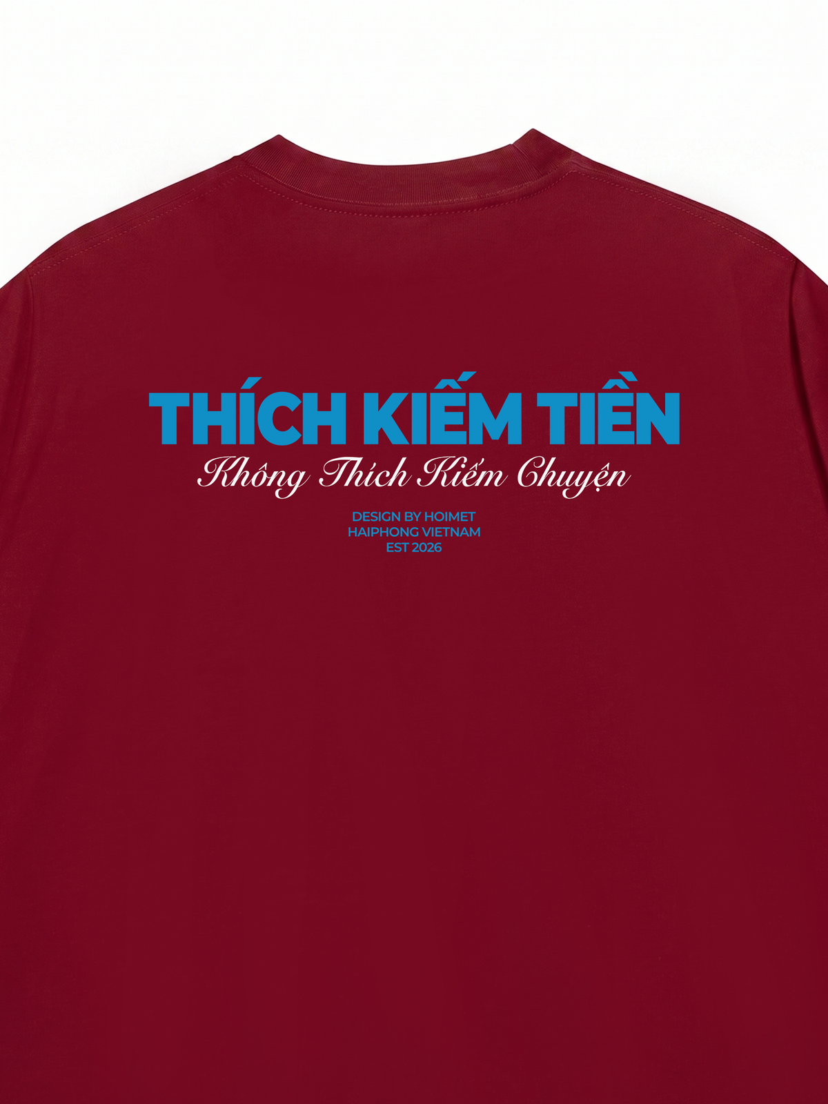 Áo Thun Relaxed Fit Thích Kiếm Tiền