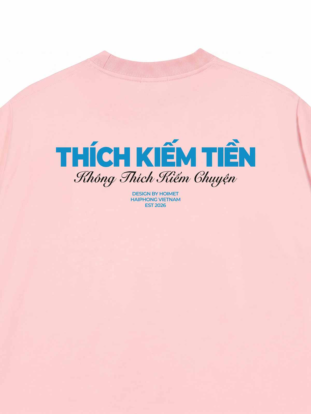 Áo Thun Relaxed Fit Thích Kiếm Tiền