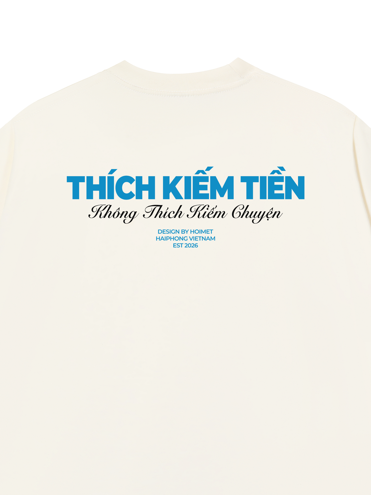 Áo Thun Relaxed Fit Thích Kiếm Tiền