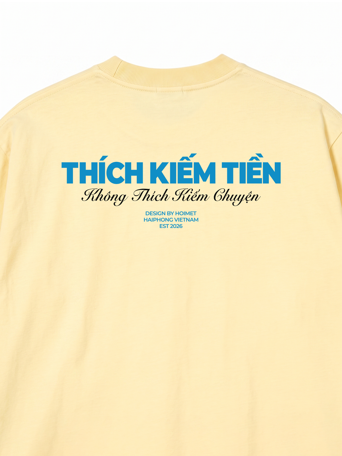 Áo Thun Relaxed Fit Thích Kiếm Tiền