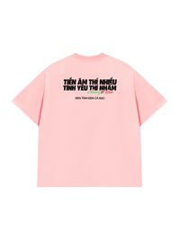 Áo Thun Relaxed Fit Tiền Âm Và Tình Yêu
