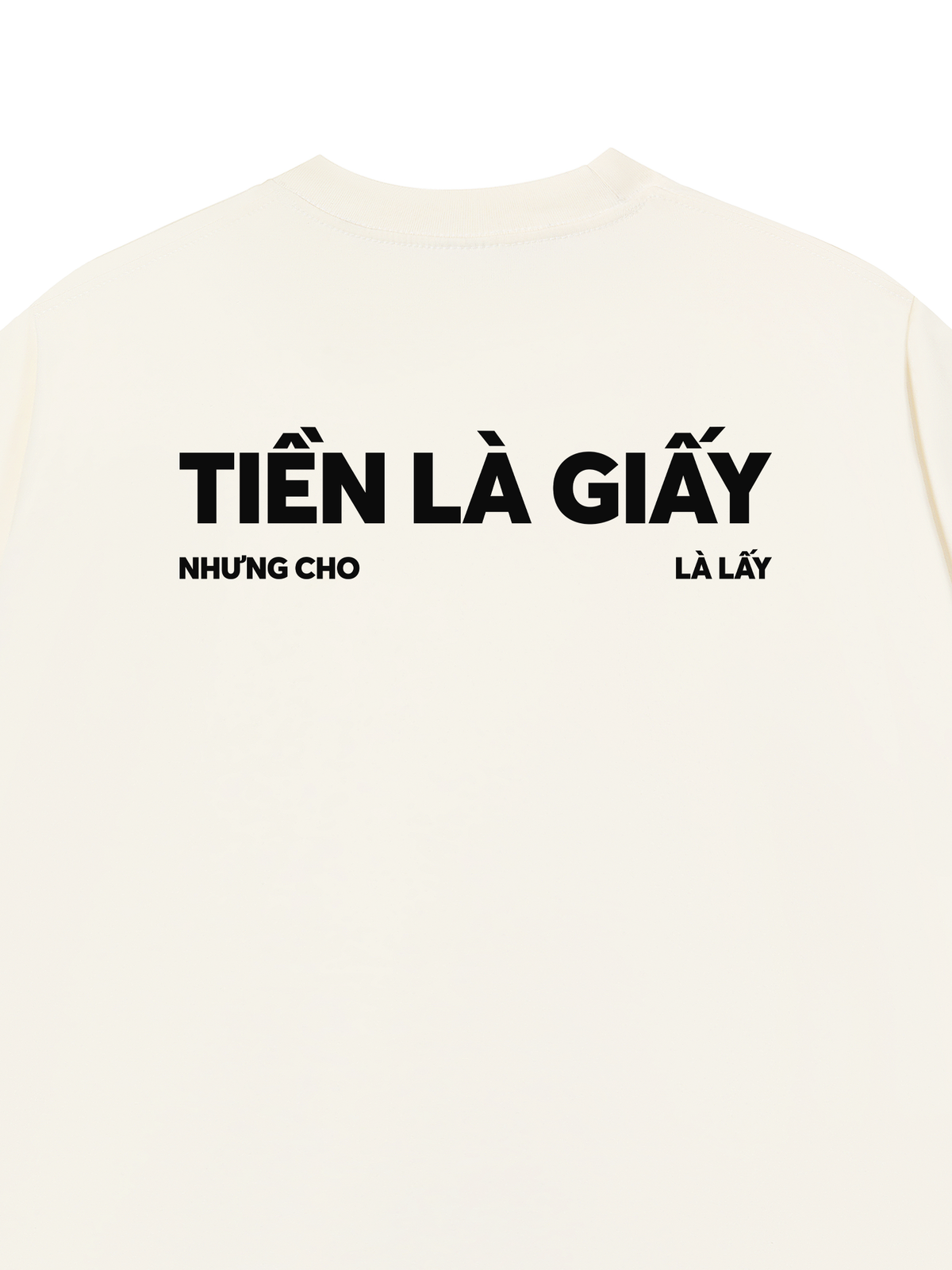 Áo Thun Relaxed Fit Tiền Là Giấy