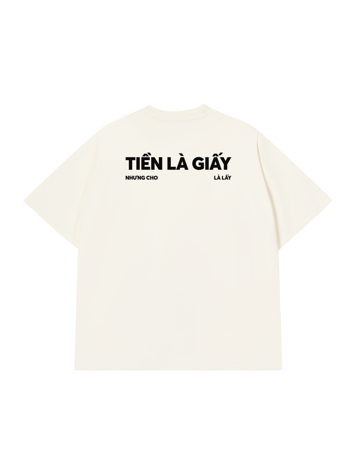 Áo Thun Relaxed Fit Tiền Là Giấy