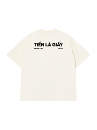 Áo Thun Relaxed Fit Tiền Là Giấy
