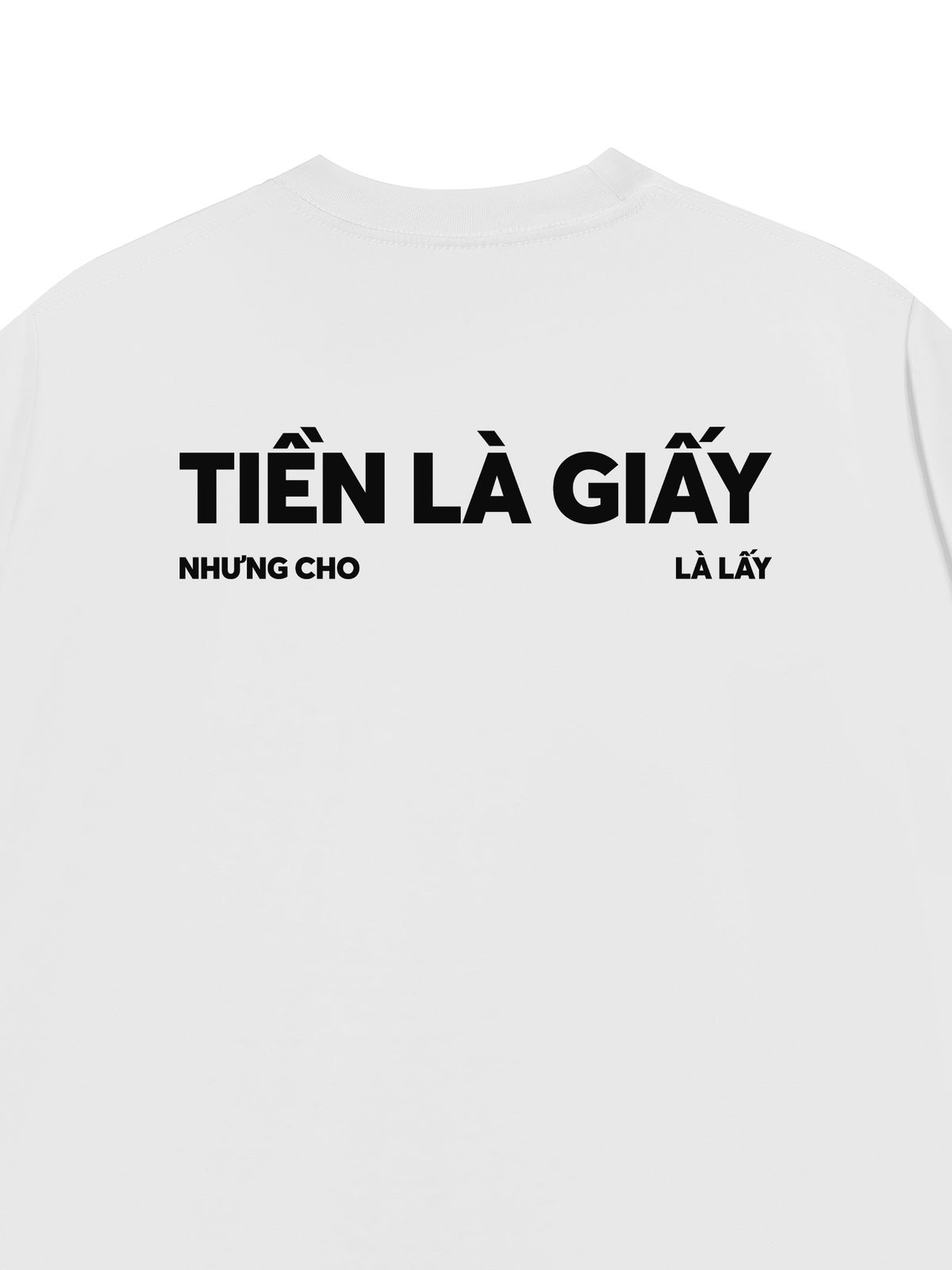 Áo Thun Relaxed Fit Tiền Là Giấy