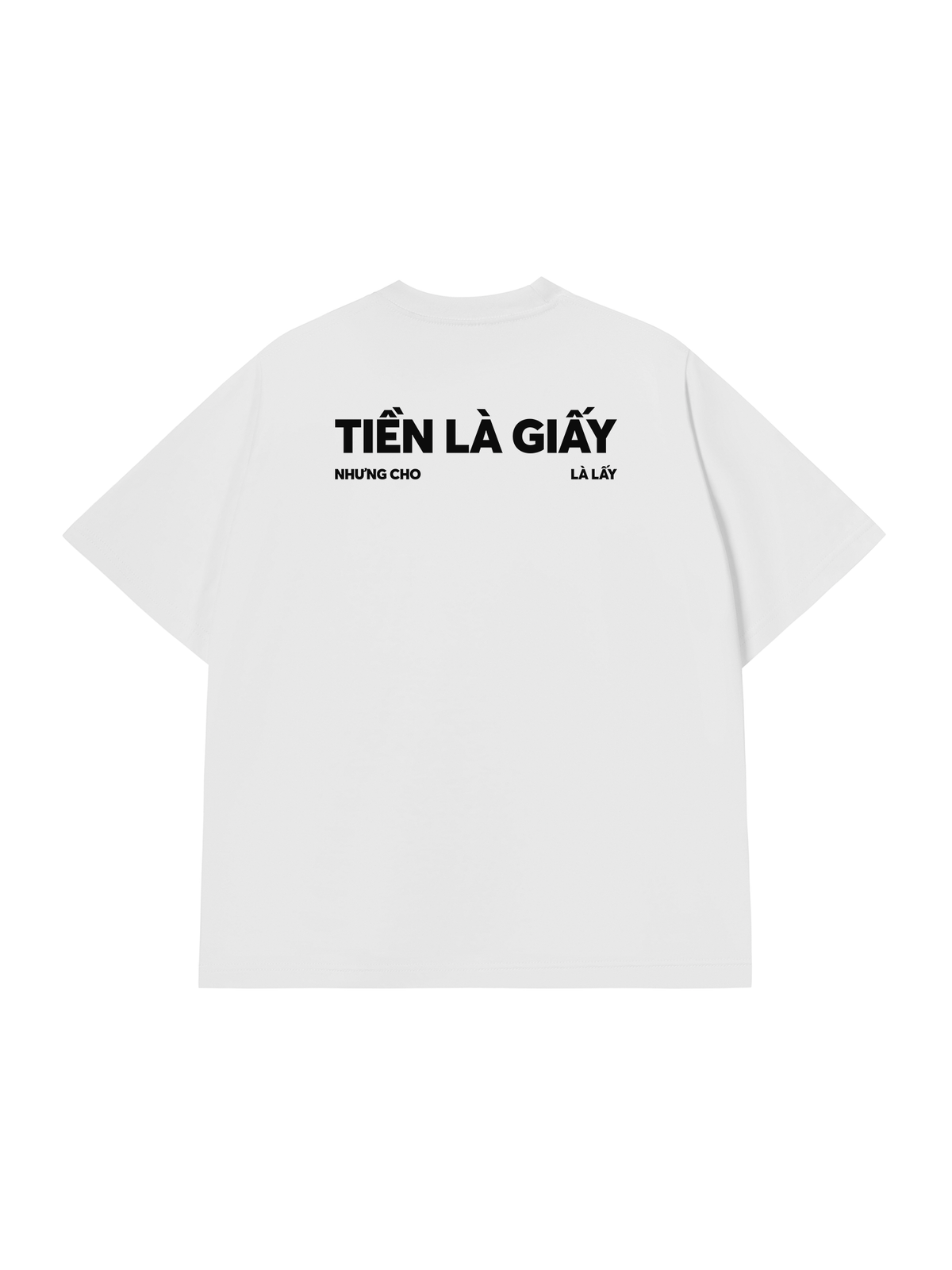 Áo Thun Relaxed Fit Tiền Là Giấy