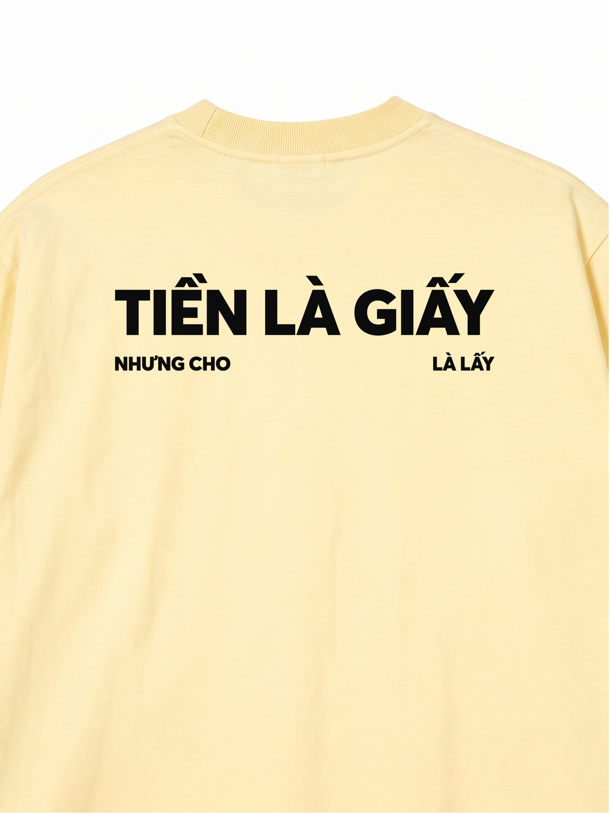 Áo Thun Relaxed Fit Tiền Là Giấy