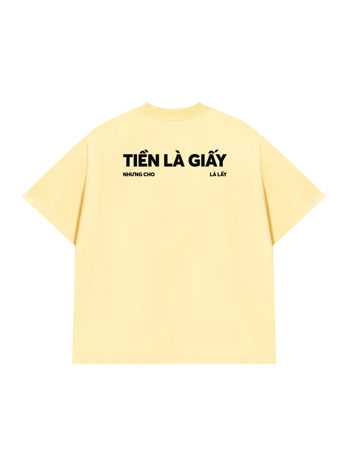 Áo Thun Relaxed Fit Tiền Là Giấy