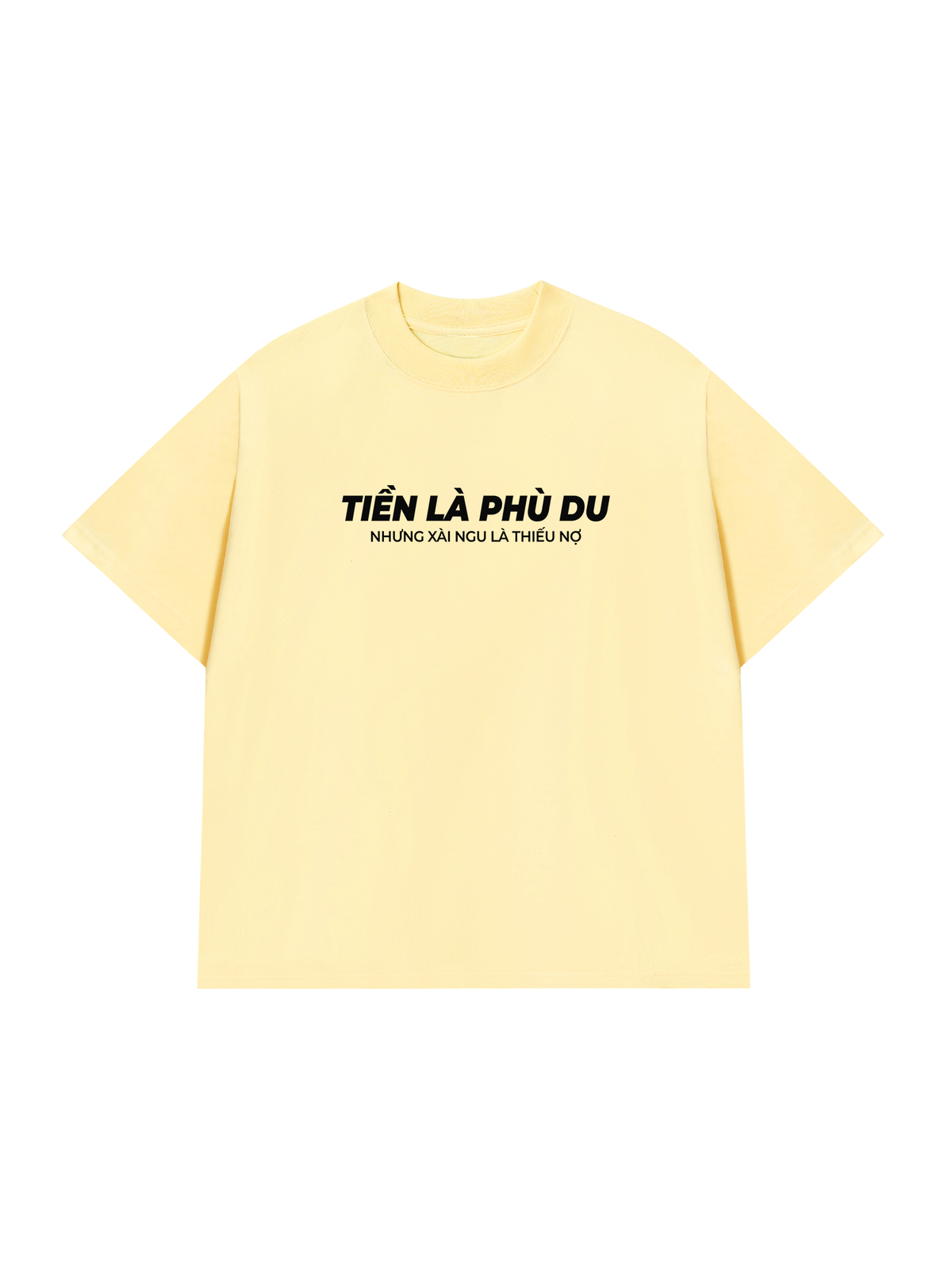 Áo Thun Relaxed Fit Tiền Là Phù Du
