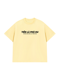 Áo Thun Relaxed Fit Tiền Là Phù Du