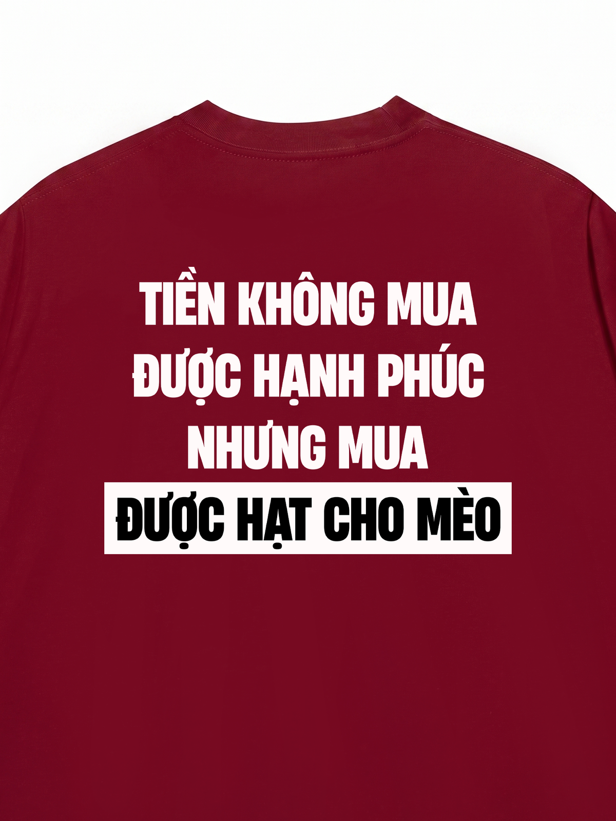Áo Thun Relaxed Fit Tiền Mua Được Hạt Cho Mèo