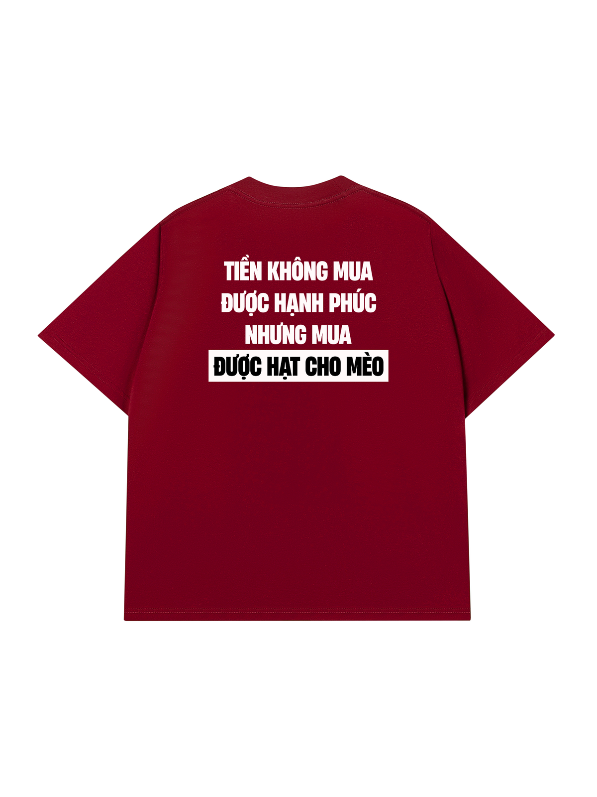 Áo Thun Relaxed Fit Tiền Mua Được Hạt Cho Mèo