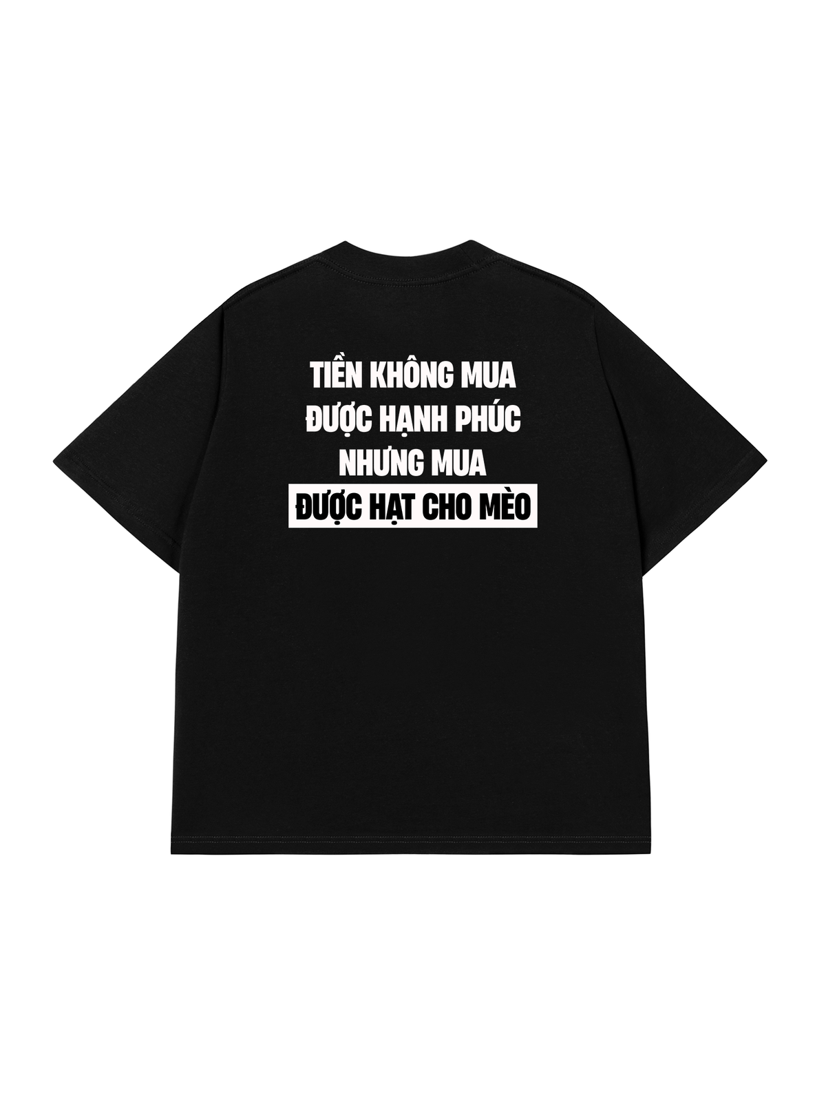 Áo Thun Relaxed Fit Tiền Mua Được Hạt Cho Mèo