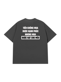 Áo Thun Relaxed Fit Tiền Mua Được Hạt Cho Mèo