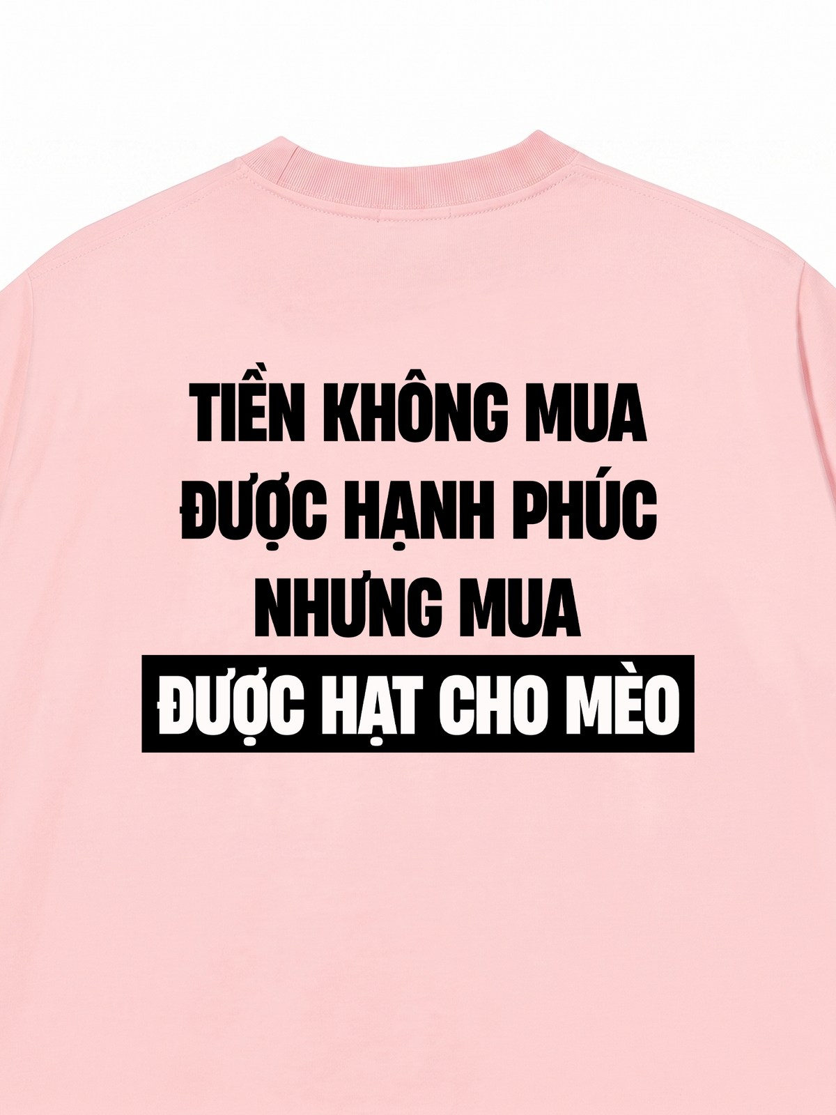 Áo Thun Relaxed Fit Tiền Mua Được Hạt Cho Mèo