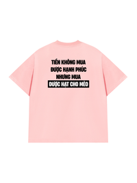 Áo Thun Relaxed Fit Tiền Mua Được Hạt Cho Mèo