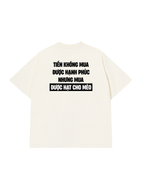 Áo Thun Relaxed Fit Tiền Mua Được Hạt Cho Mèo