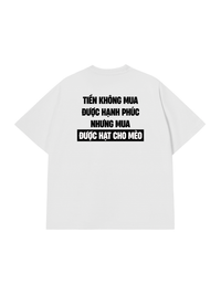 Áo Thun Relaxed Fit Tiền Mua Được Hạt Cho Mèo