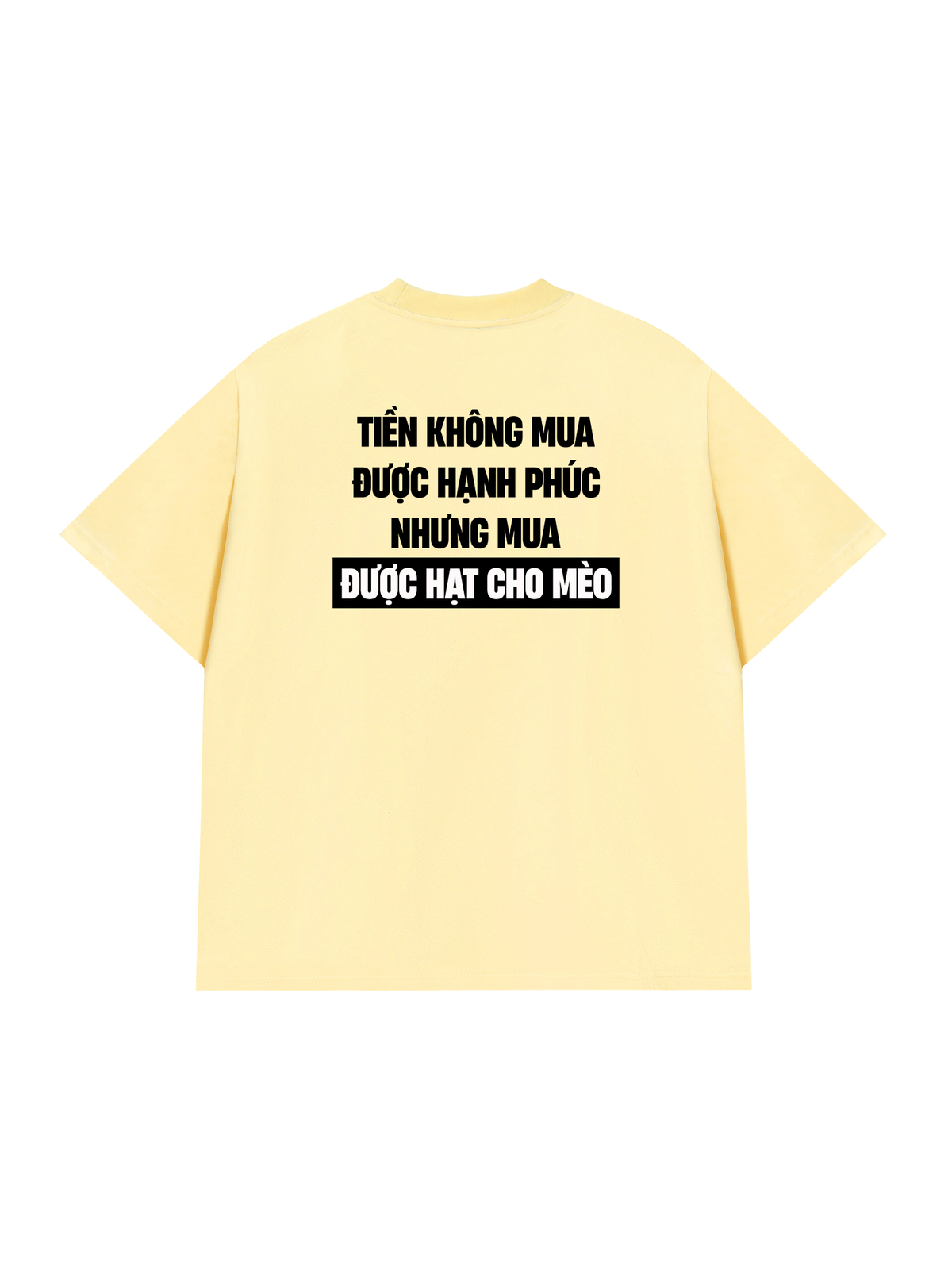 Áo Thun Relaxed Fit Tiền Mua Được Hạt Cho Mèo