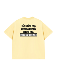 Áo Thun Relaxed Fit Tiền Mua Được Hạt Cho Mèo
