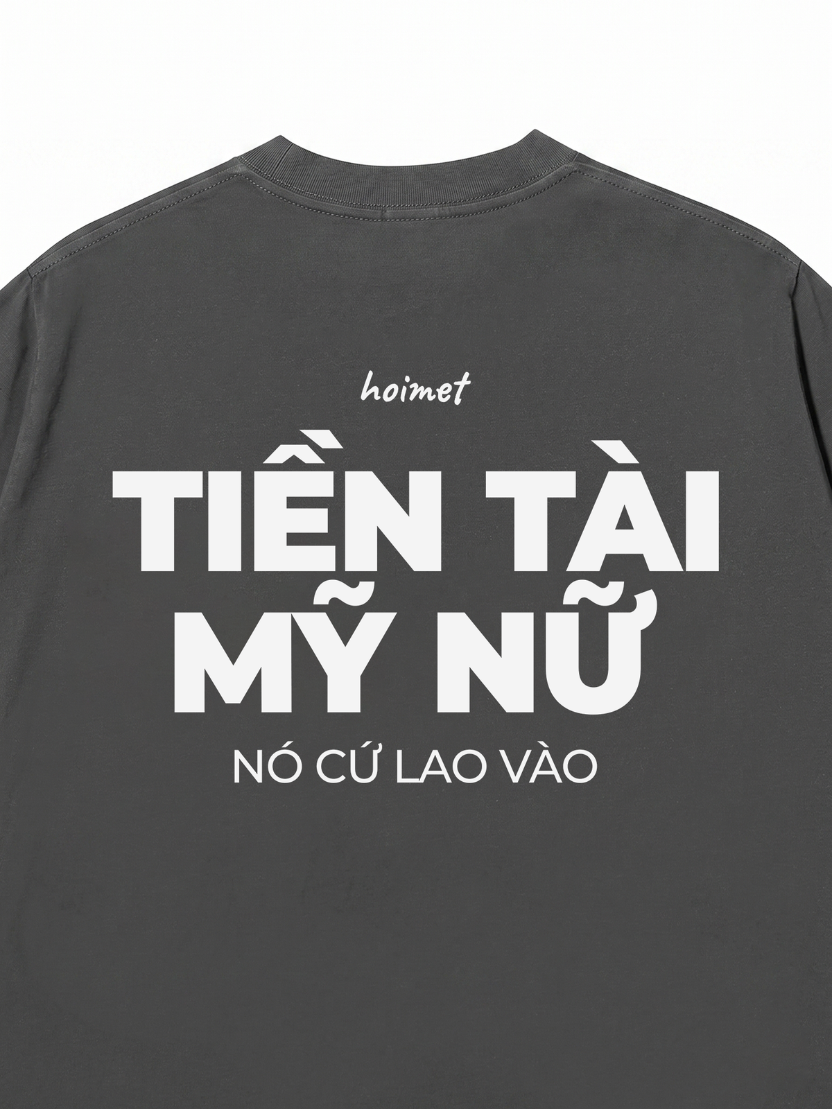 Áo Thun Relaxed Fit Tiền Tài Mỹ Nữ