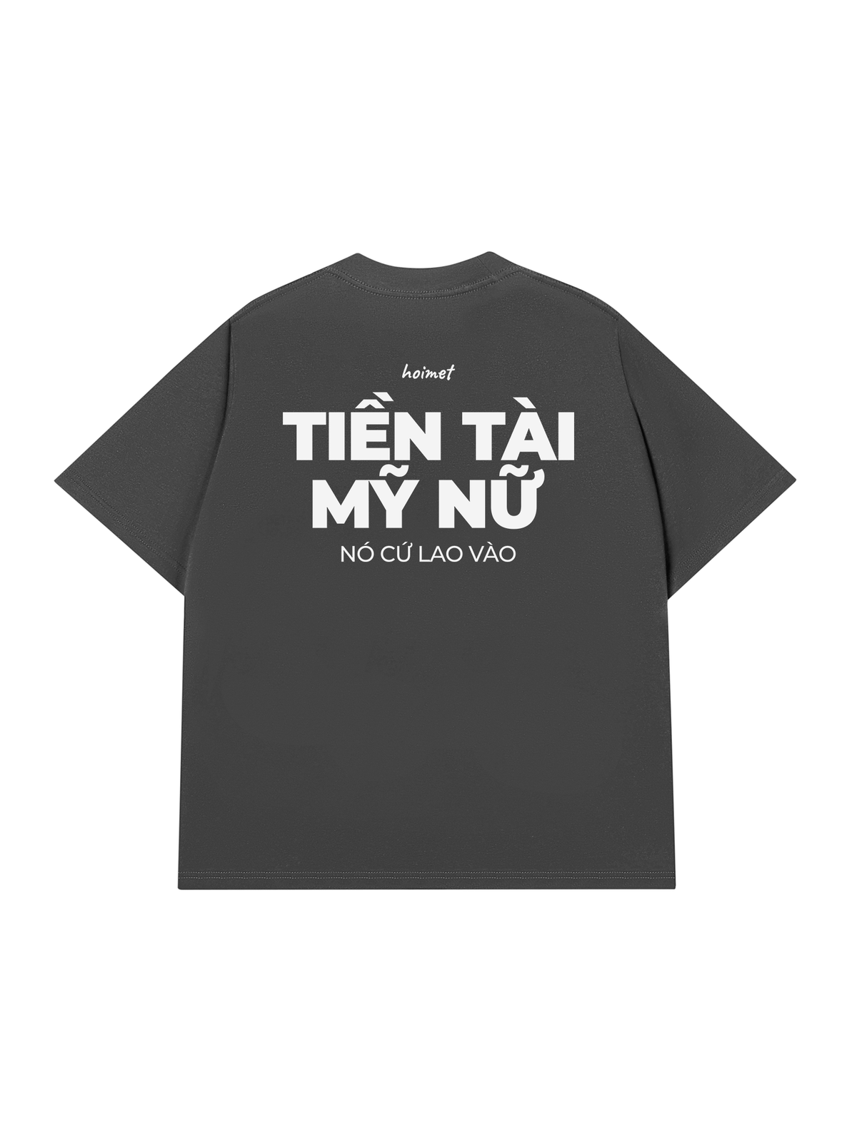 Áo Thun Relaxed Fit Tiền Tài Mỹ Nữ