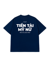 Áo Thun Relaxed Fit Tiền Tài Mỹ Nữ