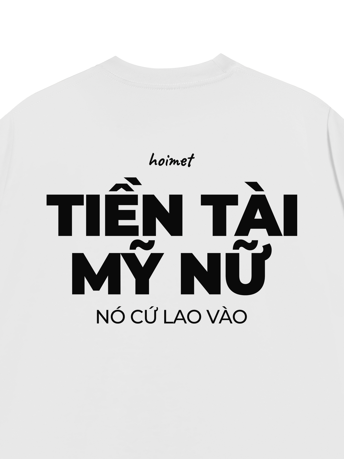 Áo Thun Relaxed Fit Tiền Tài Mỹ Nữ