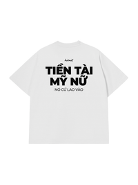 Áo Thun Relaxed Fit Tiền Tài Mỹ Nữ