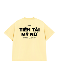 Áo Thun Relaxed Fit Tiền Tài Mỹ Nữ