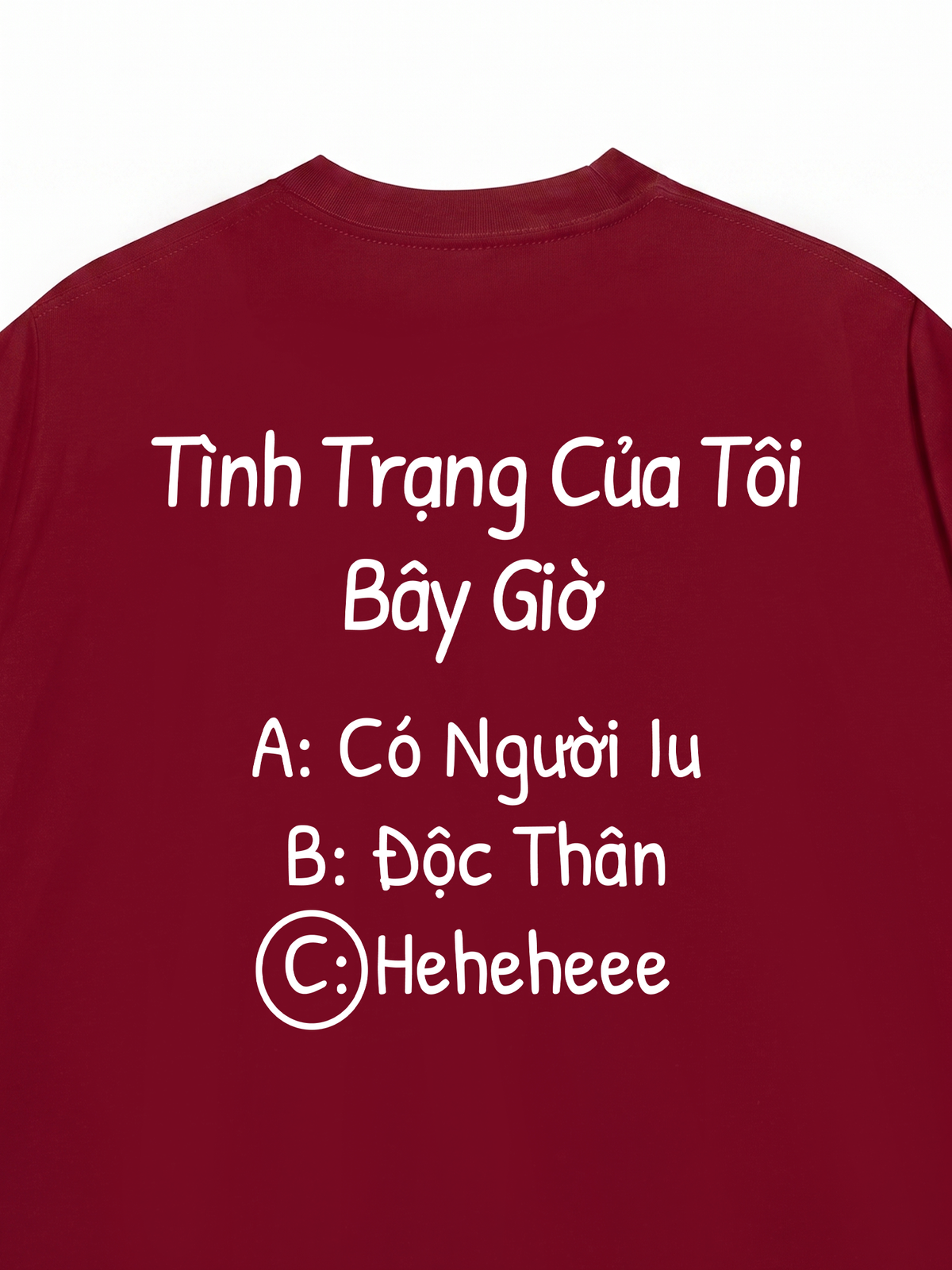 Áo Thun Relaxed Fit Tình Trạng Của Tôi