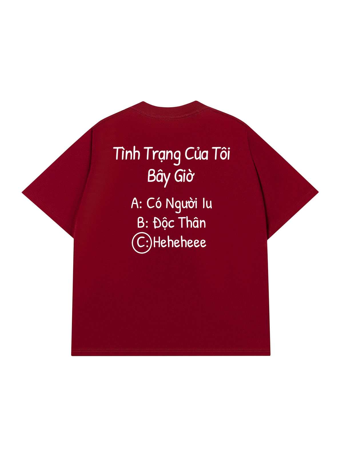Áo Thun Relaxed Fit Tình Trạng Của Tôi